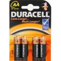 Baterije Duracell LR6 AA MN1500 B4