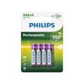 Baterije Philips punjive R03 AAA 950mAh B4