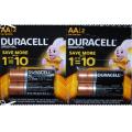 Baterije Duracell basic AA pak/4kom na tabli