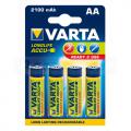 Baterije Varta R6 AA punjiva 2100mAh B4