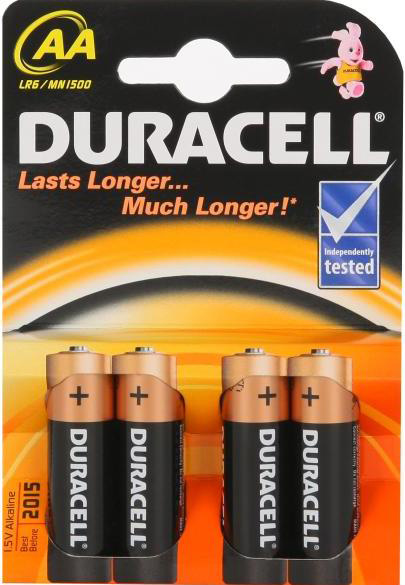 worship courage above Baterije Duracell LR6 AA MN1500 B4 | baterije.rs